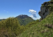 Monte Due Mani (1656 m) con Cima Muschiada (1458 m) dalla Culmine S. Pietro il 25 maggio 2021- FOTOGALLERY 